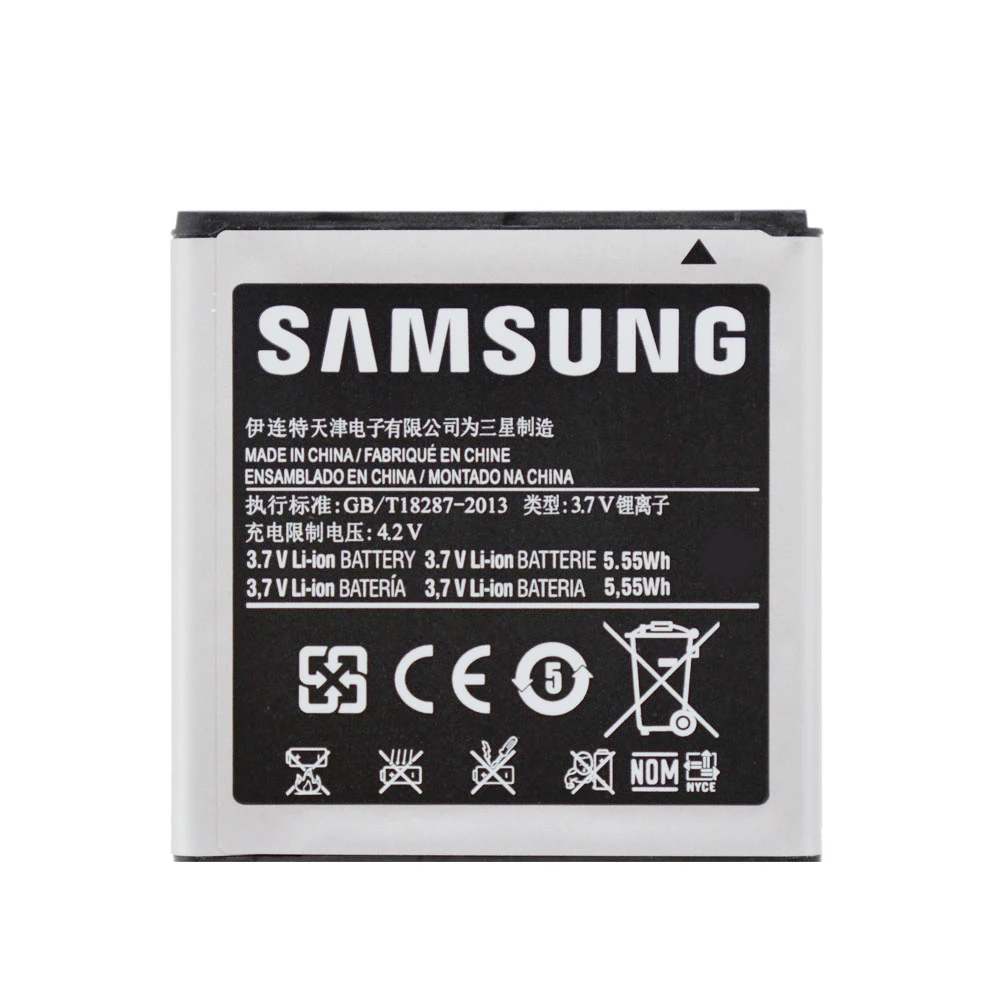 10 шт./лот EB535151VU Оригинальная батарея для Samsung Galaxy S Advance i9070 B9120 i659 W789 сменная 1500