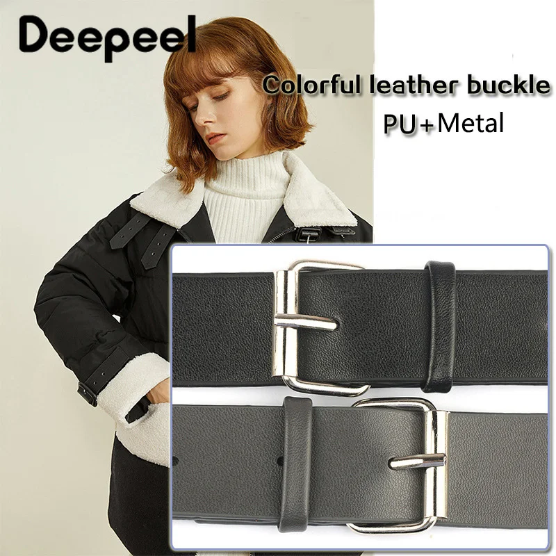 

5pcs Deepeel 22cm High Quality PU Strap Buckles Sewing Clothing Bag Backpack Pin Clasp Accessories DIY Leather Bag Closure BF872