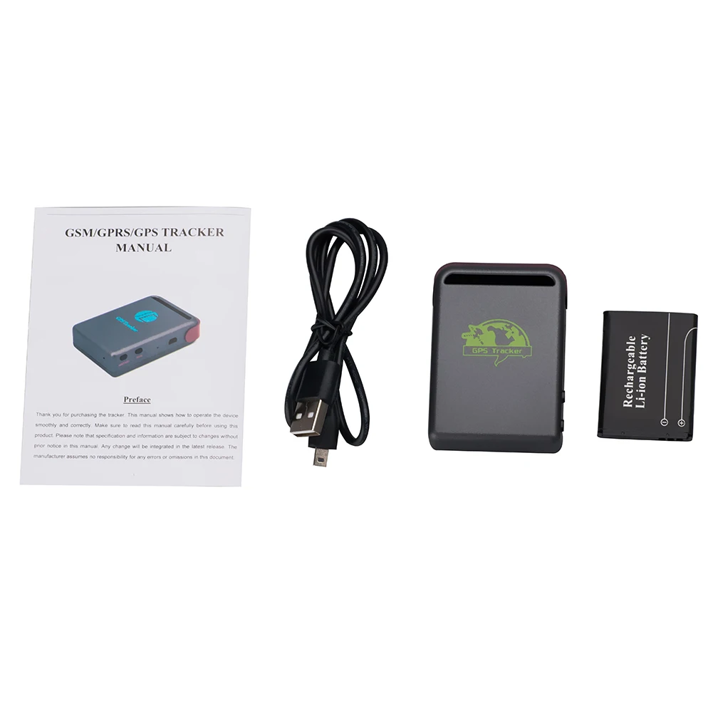 TK102 GSM SIM Автомобильный gps трекер локатор анти-потеря отслеживания для автомобиля