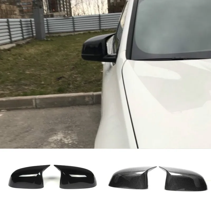 2014 2020 1 пара замена углеродного зеркала крышка для Bmw X5 G05 X6 G06 X3 G01 X4 G02 ABS F15 F16 F25