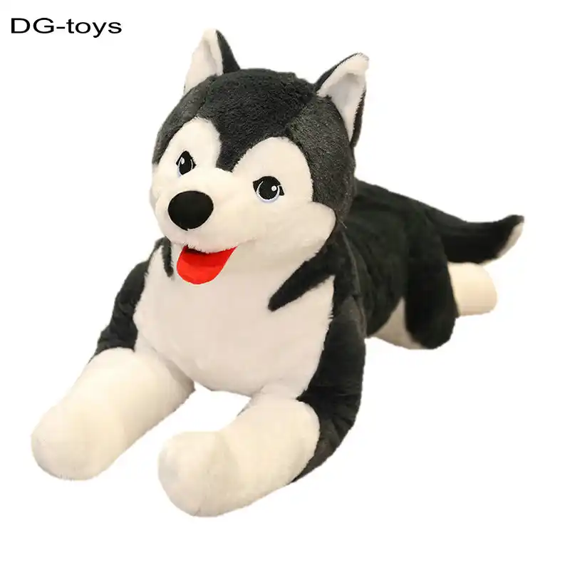 red husky plush
