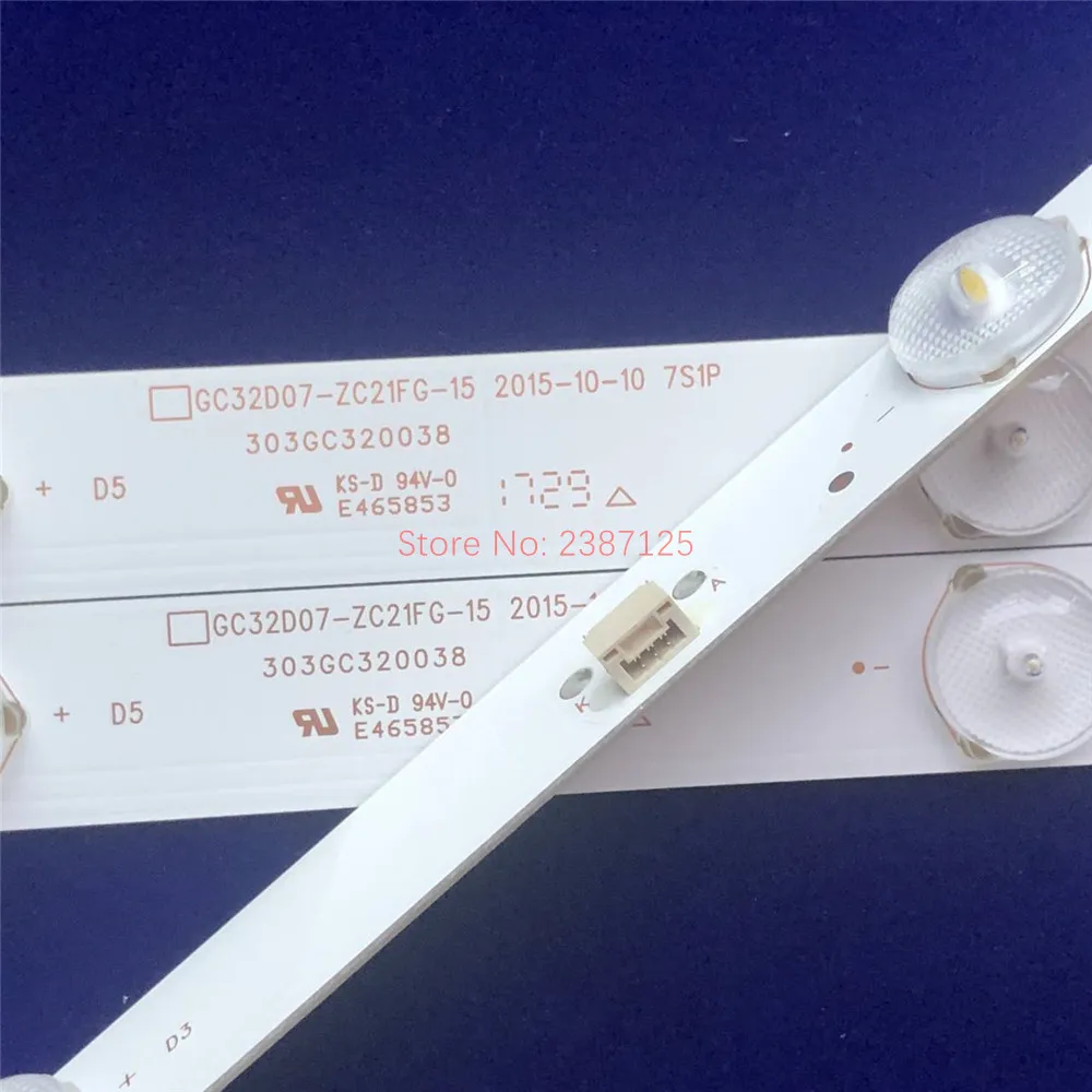 새로운 30PCS LED 스트립 RF-EG320B32-0701S-07A1 GC32D07-ZC21FG-15 32PHF3001 32PHF3021 32PHF306132PHF5011 32PHL3500/T3 LED32