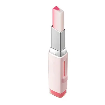 

massage Fashion PRO Bite L ipstick V Cutting Two Tone Tint Silky Moisturzing Nourishing L ipsticks Balm L ip Cosmetic 1pcs