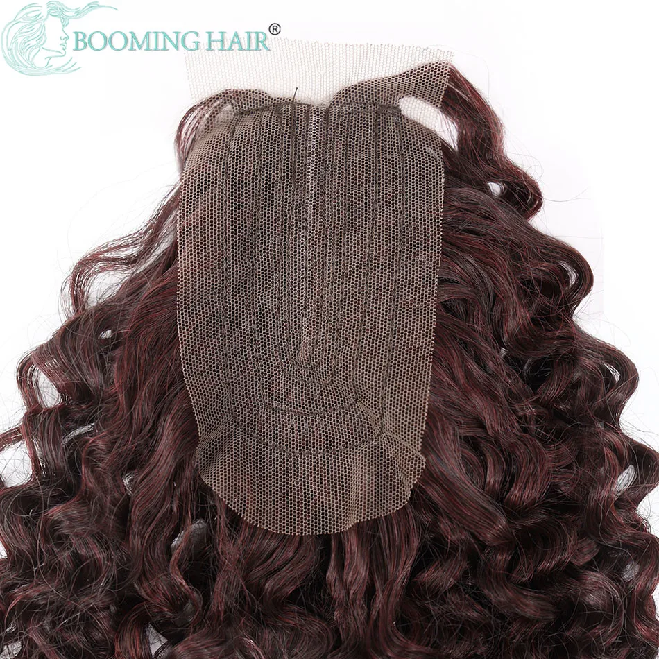 Afro Kinky Curly Hair Bundles Extensions With Closure Synthetic Weave Fake Hair 24" 26" Free 20"Closure Party For Women Gift