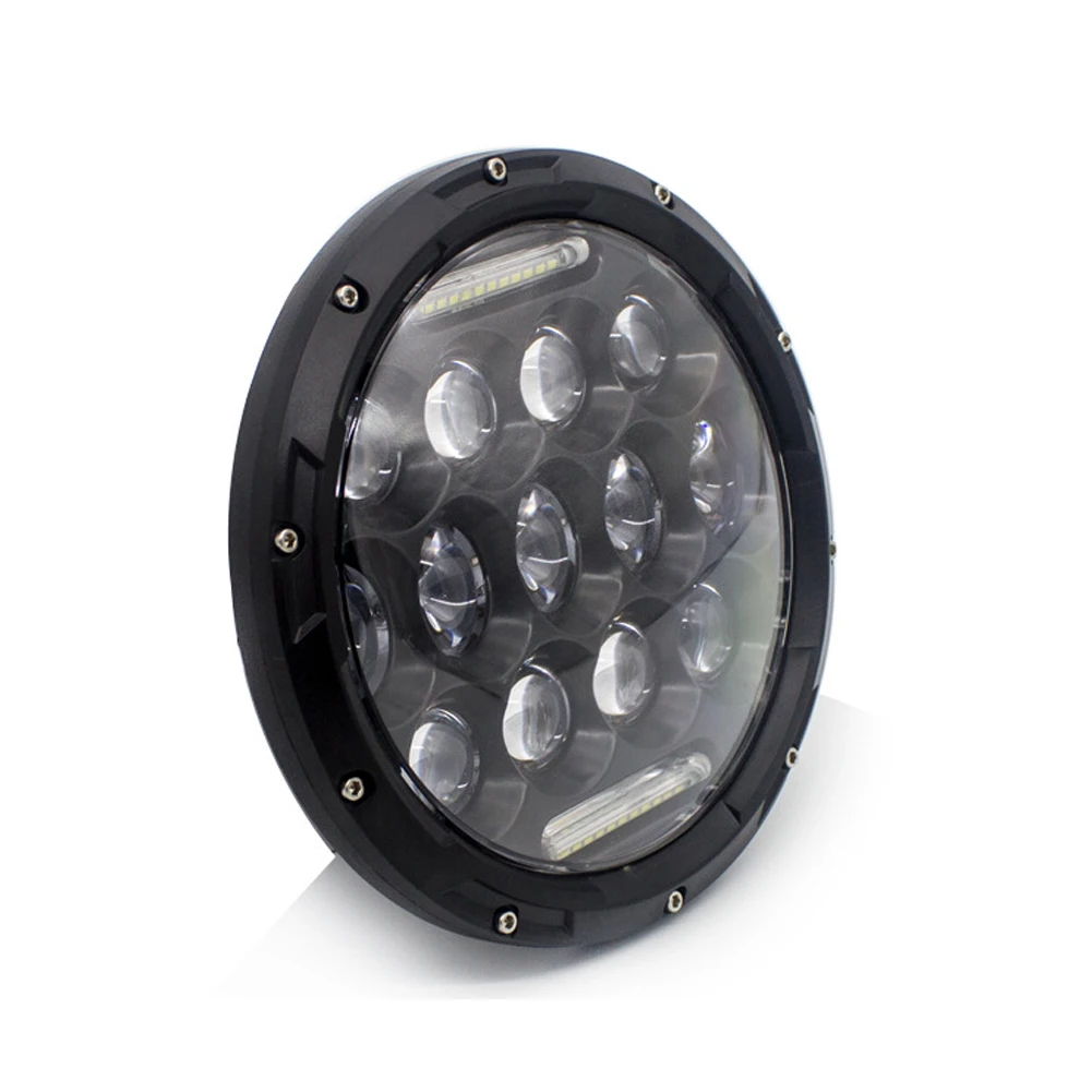 

7 Inch Dustproof Projector Lamp Universal Motorcycle Headlight Beam Light Led Durable Anti-explosion Round Safety For Jeep
