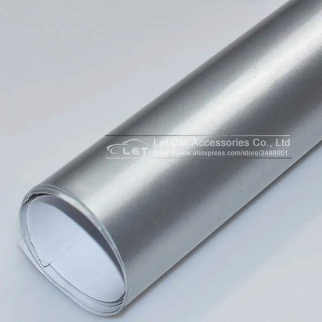 Блестящая серебряная пленка для стайлинга автомобиля блестящая розничная