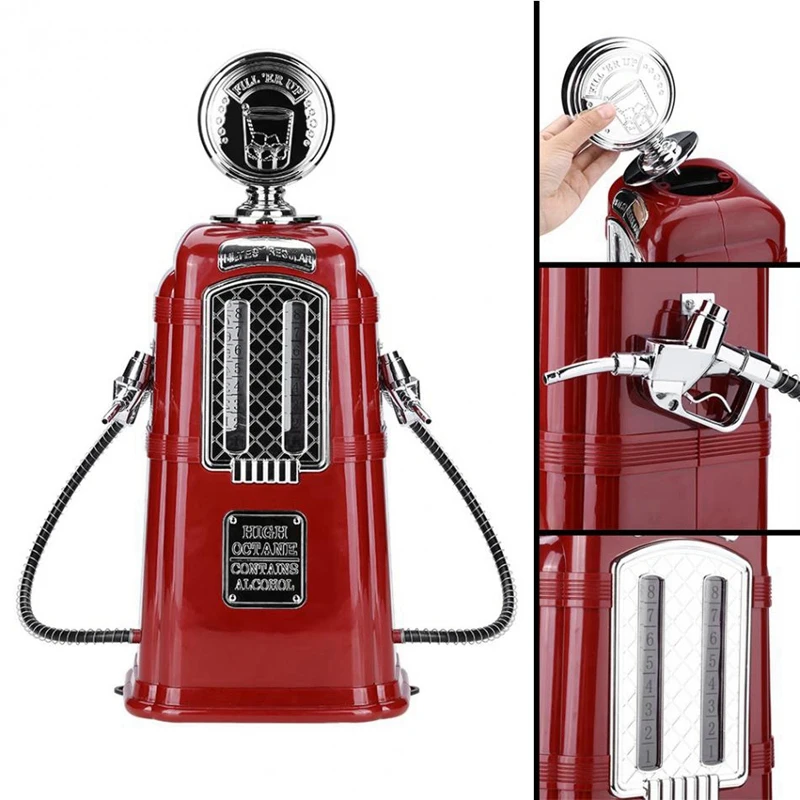  Gas Station Beer Dispenser Double Tube Wine Pump Alcohol Liquid Beverage Machine