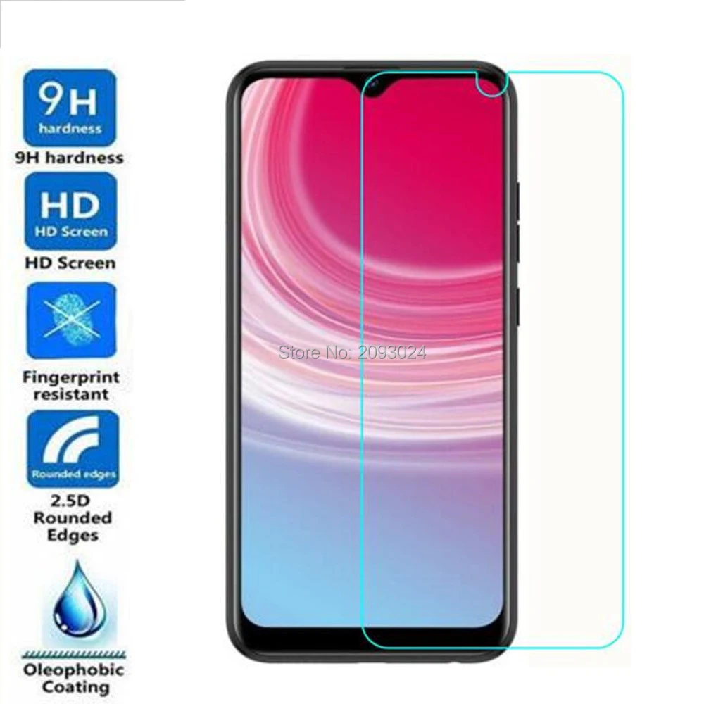 10pcs tempered glass for tecno spark 4 air screen protector phone front
