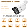 Hikvision Compatible Full Color Night Camera IP ColorVu Bullet Colorful HD Cam 8MP 5MP 2MP Network Security CCTV PoE ONVIF H.265 ► Photo 3/6
