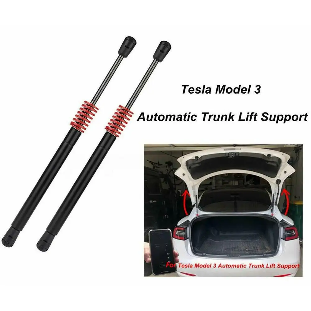 Автоматический подъемник поддержка багажник набор распорок автомобиль-Стайлинг Ремонт Запасные части Аксессуары для Tesla модель 3