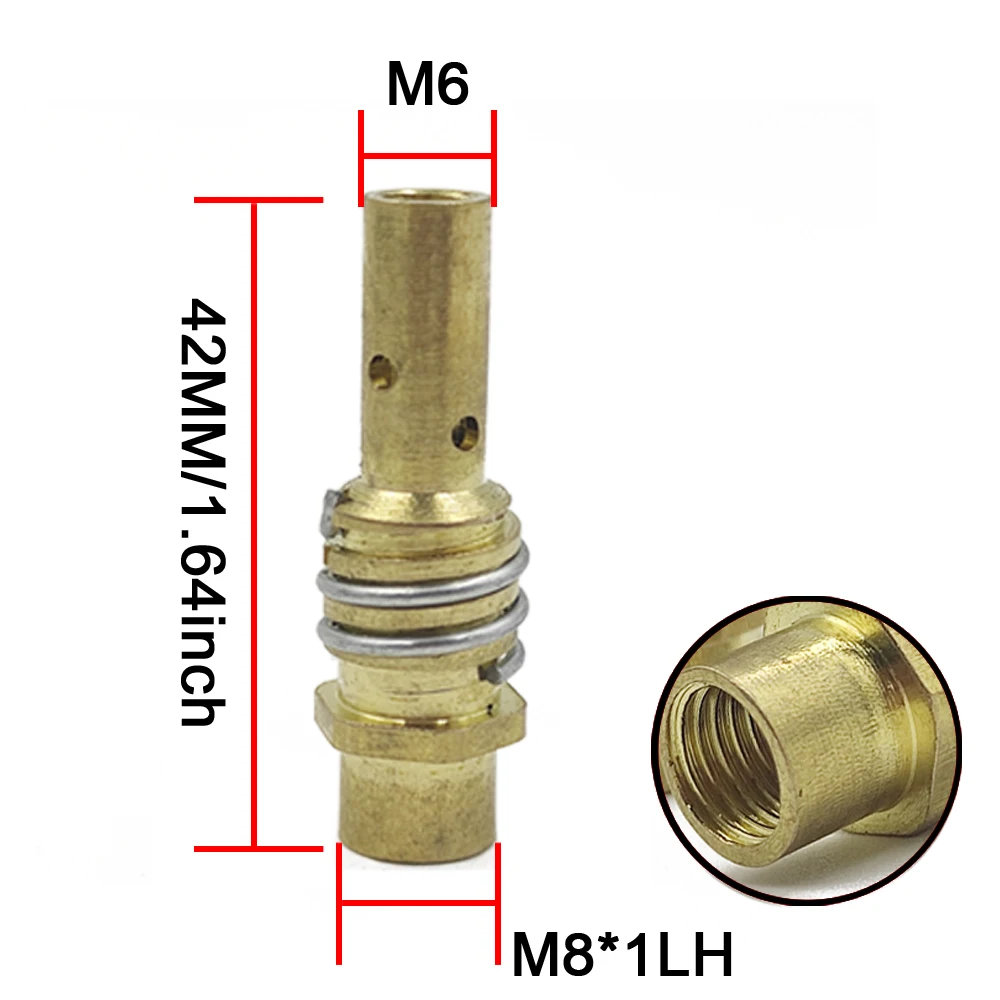 Welding Torch Gas Ceramic Nozzle 15AK Argon Arc 0.6/0.8/1.0/1.2mm Nozzle holder Contact Tip For 15AK MIG Welding Torch 13Pcs welding torch plasma cutter electrodes nozzles ceramic nozzle cups