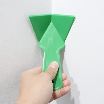 

5 Pcs Plastic Shovel Corner Scraper Finisher Cleaning Stucco Removal Builder Tool