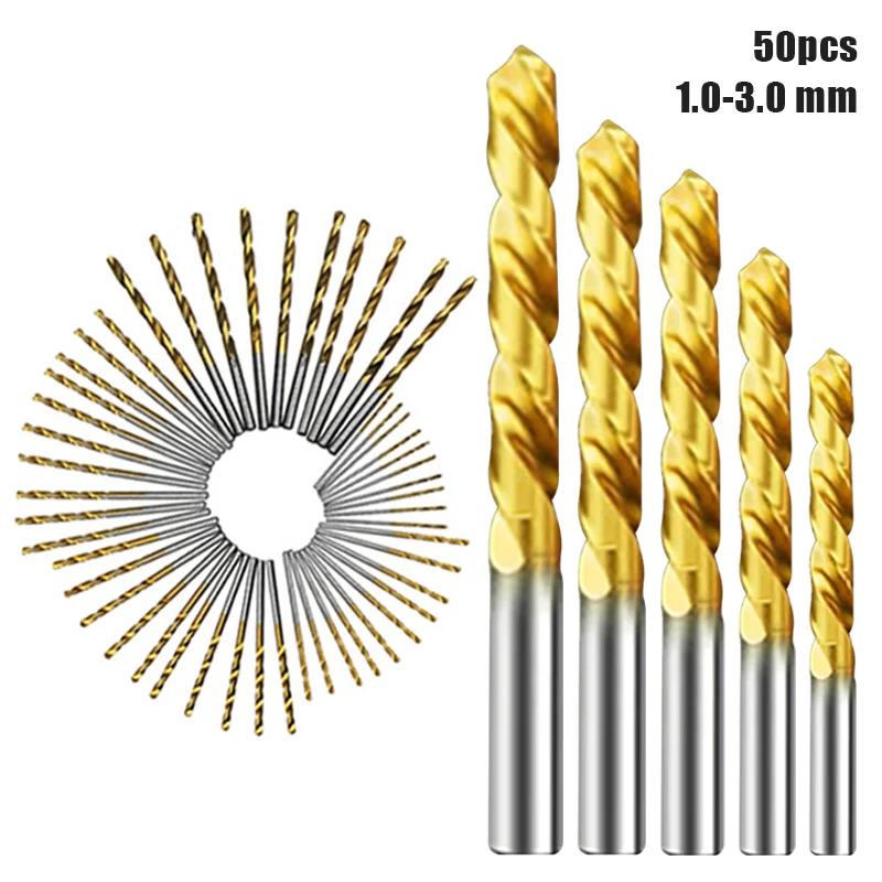 

HSS Drilling Hole Thread Drill Bit Set Drilling Wood Plate Beads Ball Tool Woodworking Drill Bit Kit J8
