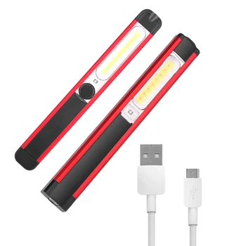 

LED Working Lamp Car Inspection Light 4 Modes Camping Light Flashlight Lamp USB Rechargeable Light Garage Work Light