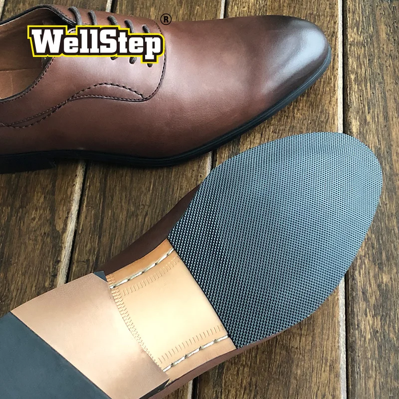 WELLSTEP/1 пара, защитная подошва для обуви, нескользящая, самоклеящаяся, Половина стопы, подушка, подошва, ремонт, уход, замена, нескользящая ручка