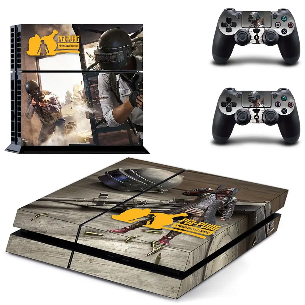 Game PUBG PS4 Stickers Play station 4 Skin Sticker Game Decals For PlayStation 4 PS4 Console & Cont
