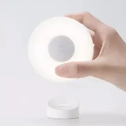 Xiaomi Mijia – veilleuse à Induction Led 2 360 rotative, luminosité réglable, capteur de mouvement infrarouge intelligent avec Base magnétique 