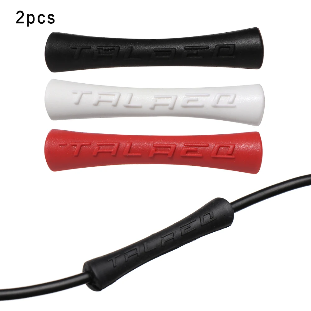 2pc Silicone Bike Brake Cables Protector Bicycle Sleeve For Pipe Line