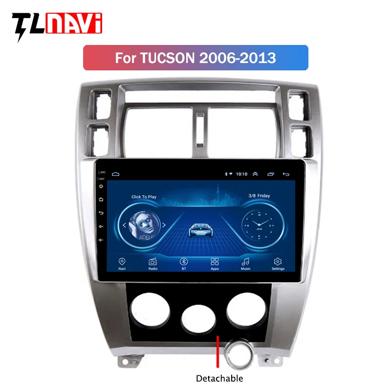 

IPS 2.5D HD Android Car radio Multimedia player For Hyundai Tucson 2006 2007 2008 2009 2010 2011 2012 2013 GPS navigation