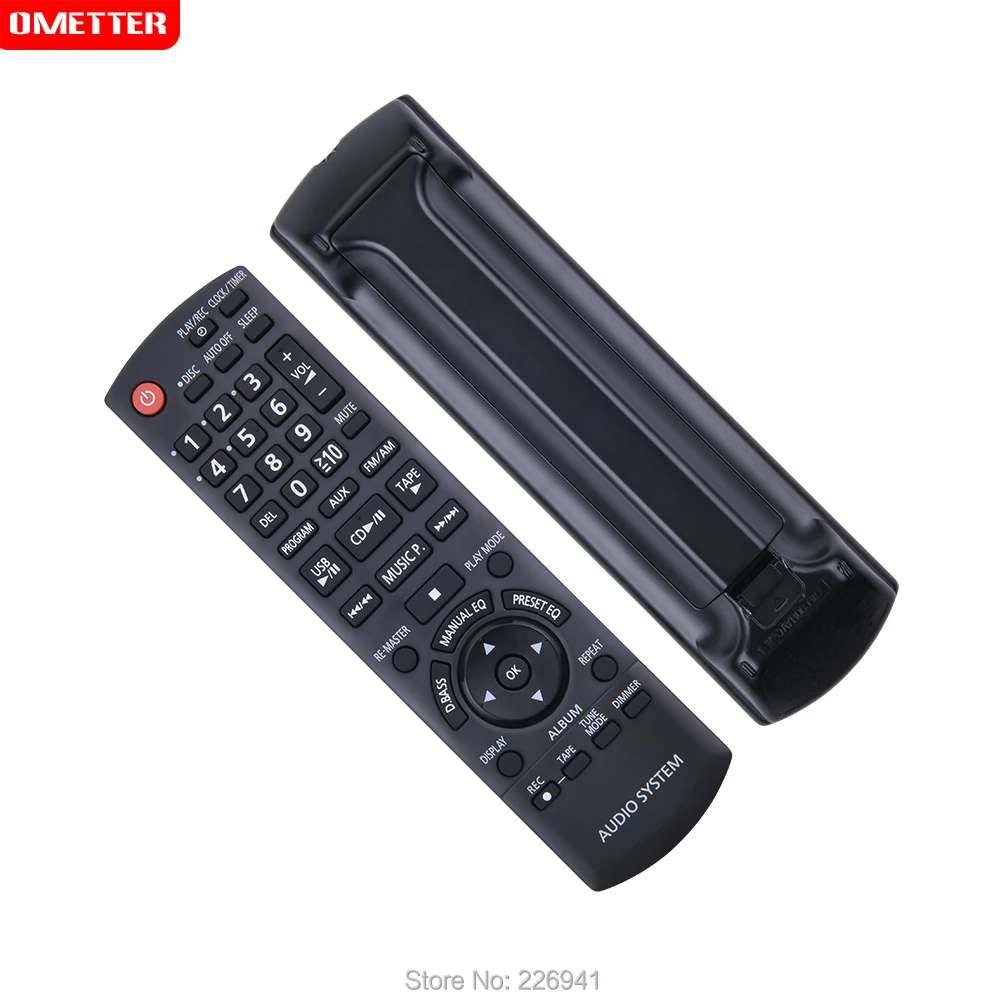 Controle Remoto para Panasonic Compact cd Stereo Audio System Sa-pm24ga-k Sa-pm24gn-k Sa-pm24pn-k Sc-pm5 Sc-pm24 N2qayb000387 - Image 2