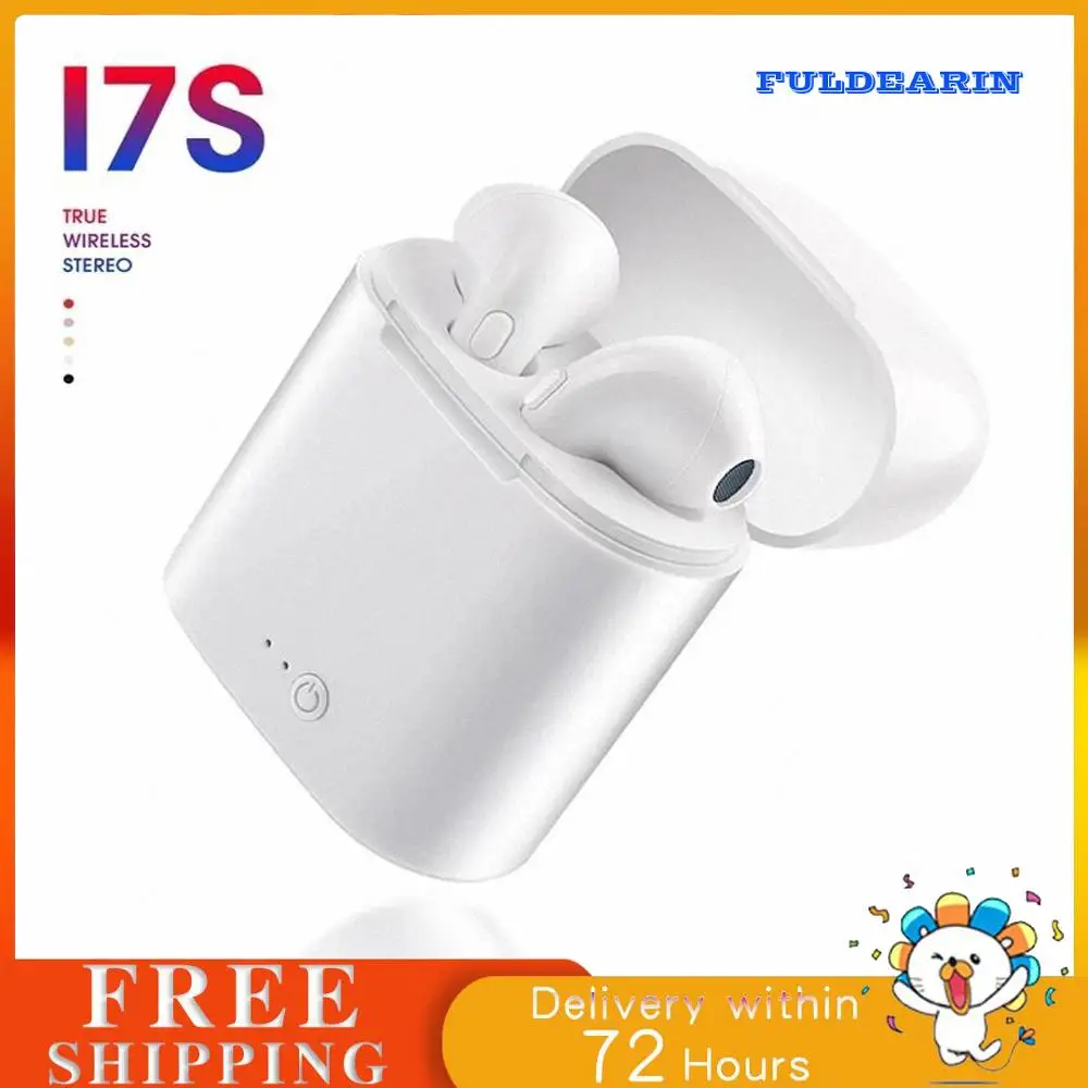 

i7s tws Bluetooth Earbuds TWS Wireless Headsets Stereo In-Ear Earphones With Charging Box for ios and Android
