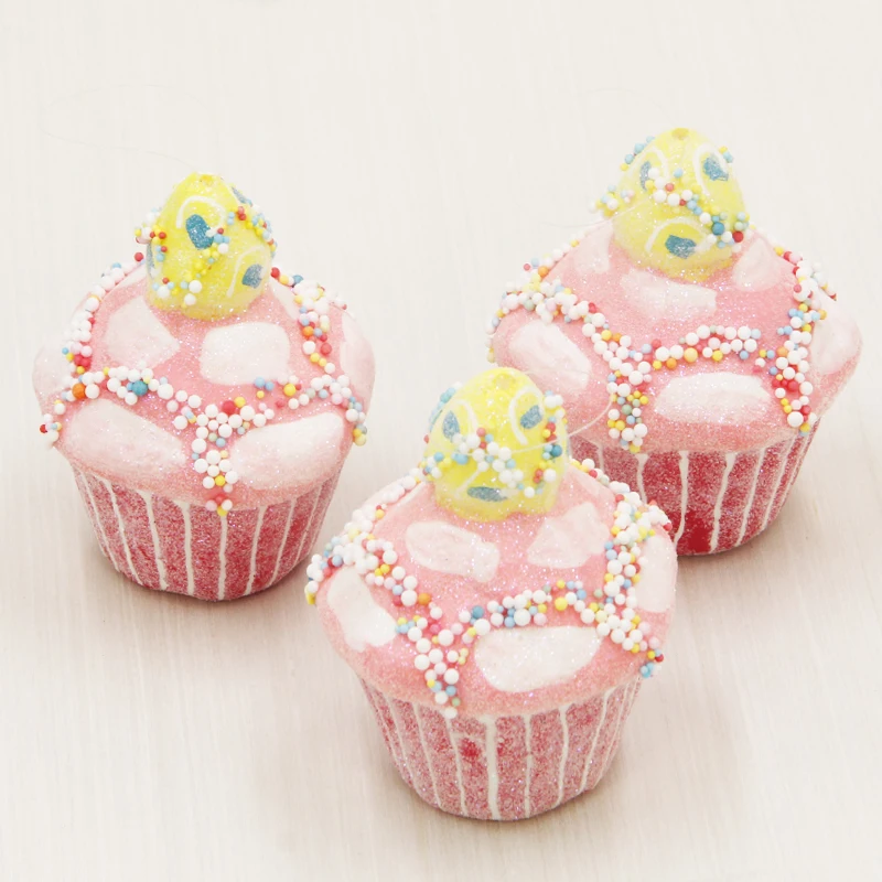 

Christmas decorations 8cm*10cm simulation foam cupcakes wedding layout window display decoration