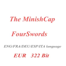 ENG/FRA/DEU/ESP/ITA язык миникепка/FourSwords для 32 бит видеоигры картридж консоль карты ручной плеер красный корпус