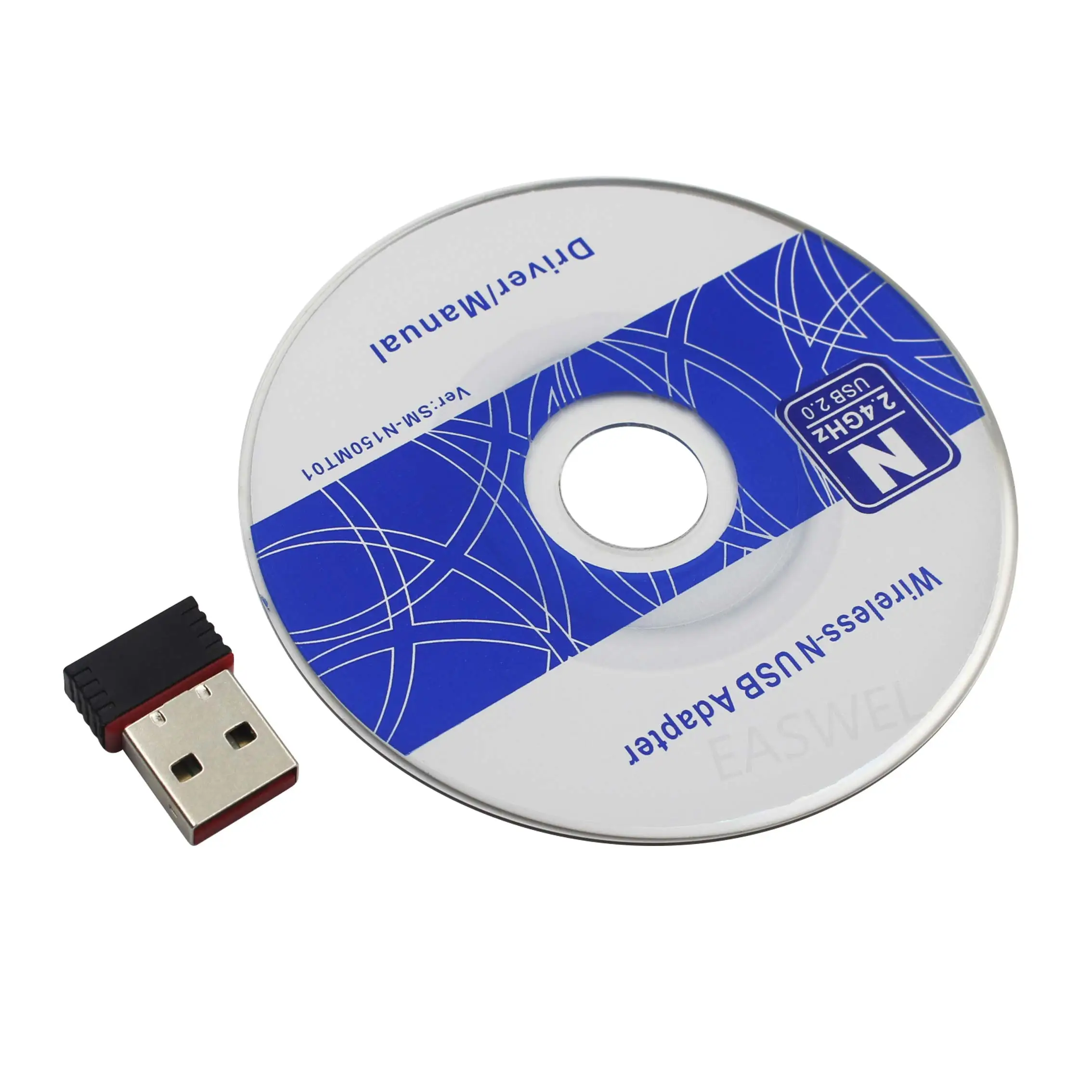 50 шт. мини-usb Wi-Fi WLAN 150 Мбит/с беспроводной сетевой адаптер 802.11n/g/b Dongle EF