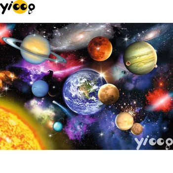 

5D DIY diamond Painting full square drill embroidery Solar System Diamond Mosaic Cross Stitch Home Decor Gift BX0342