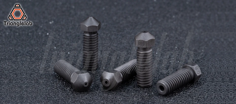 alta temperatura, PEI PEEK, filamento de fibra de carbono, Hotend