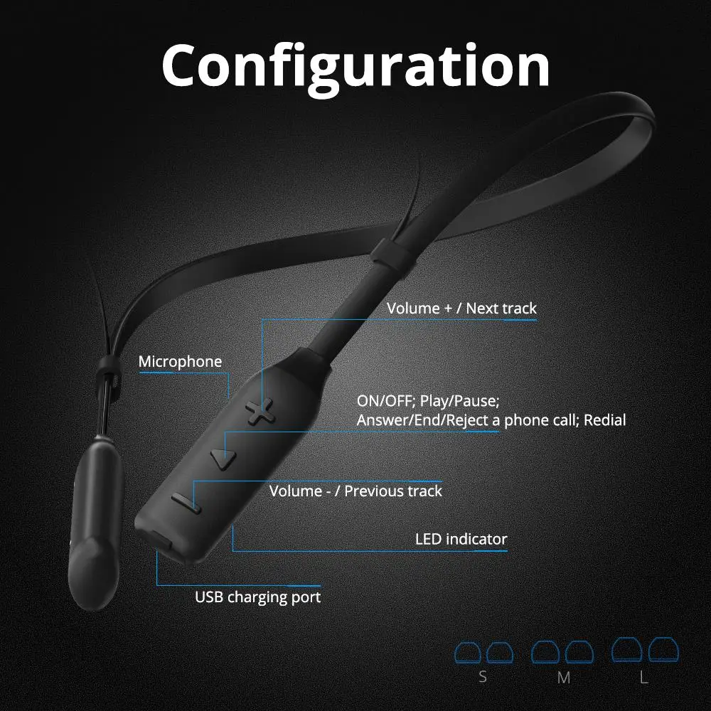 Оригинальные наушники Tronsmart Encore S2 Plus Aptx с глубокими басами Беспроводные