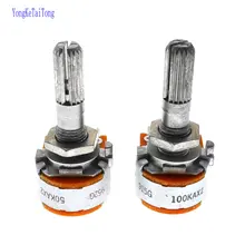 3PCS Japan ALPS RK163 50KAX2 100 KAX2 50K 100K 25MM audio verstärker amp volumen Dual-einheit Rotary Potentiomet 16-typ DIP6 DIY HIFI