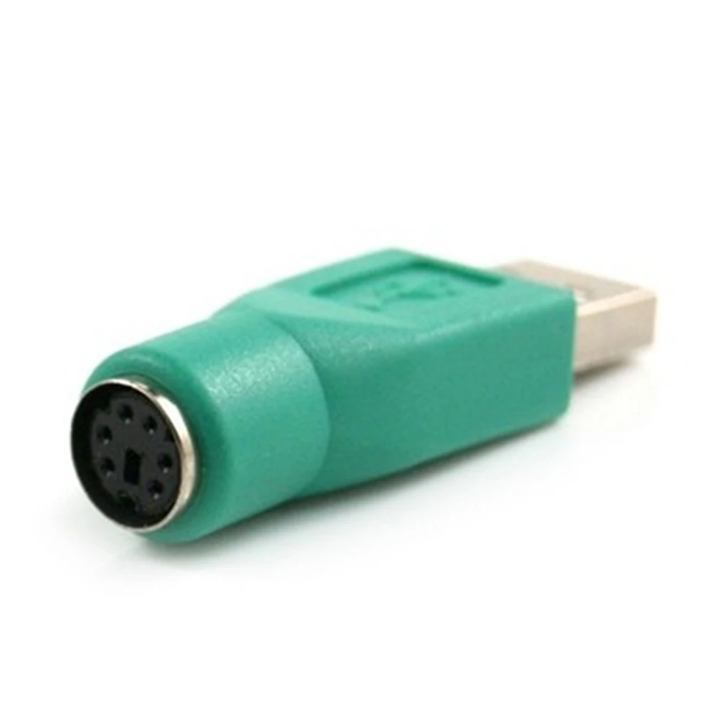 Адаптер Playstation USB штекер для PS2 Женский адаптер конвертер для компьютера ПК клавиатура мышь аксессуары