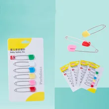 Épingle à pain en acier inoxydable pour bébé, 6 ensembles de broches de couleur pour bébé, sécurité des enfants, meilleur vendeur 