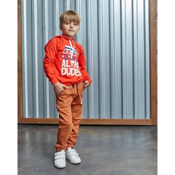 

Trousers for a boy KAFTAN "Surf" size 30 (98-104 cm), brown 4680757
