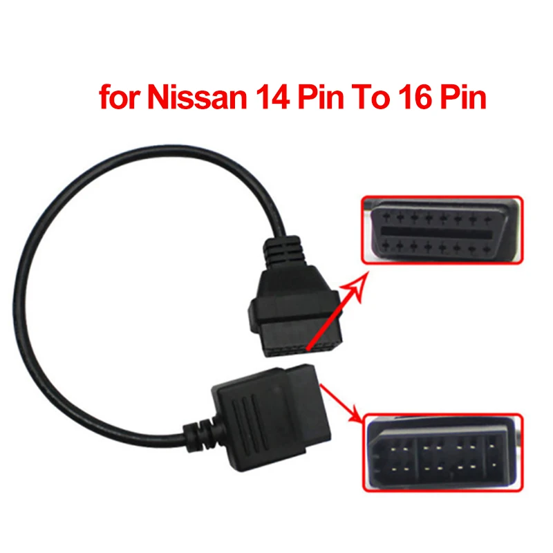 OBD2 Cable For KIA 20 Pin To 16 Pin OBDII Diagnostic Tool Scanner Code Reader Adapter Car Connector Cable For KIA 20Pin Adapter battery load testing Diagnostic Tools