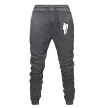 Billie Eilish модные брюки с принтом женские/мужские спортивные штаны для фитнеса горячая Распродажа повседневные трендовые обтягивающие брюки для бега