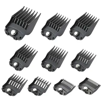 

10PCS Hair Clipper Combs Guide Kit Magnetic Plastic Hairs Trimmer Limit Comb Attachments Professional Salon Tool