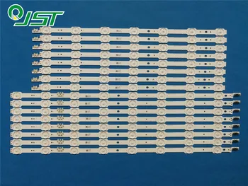 

100% New 16pcs/Kit LED strip for SAMSUNG 55 TV UE55HU7200 UN55HU7200 UA55HU7800 CY VH055FGLV1H BN96 33493A 33494A DCGE 550DCA R5