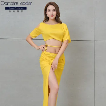 

2020 new belly dance practice clothes oriental dance practice clothes for beginners