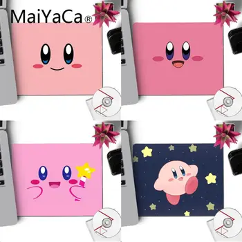 

MaiYaCa kirby video games faces Office Mice Mouse Pad Non-Slip Laptop Computer gaming mouse mat 22x18cm mouse pad gamer desk mat