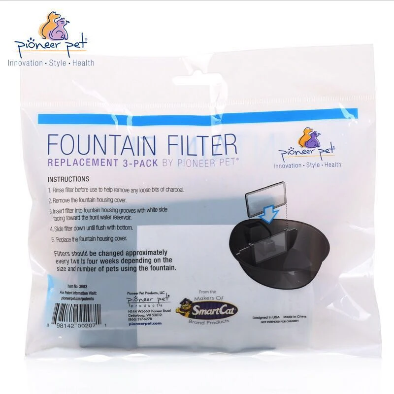 pioneer pet raindrop fountain filters