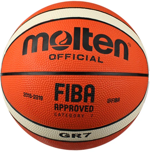 Новое поступление открытый Крытый Размер 7 резиновый кожаный баскетбольный мяч тренировочный баскетбольный мяч баскетбол - Цвет: Многоцветный