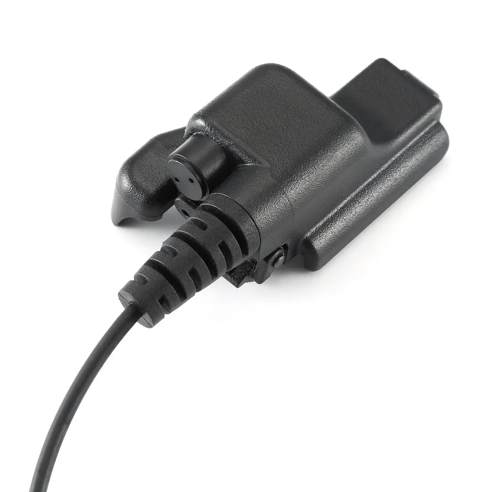 For Motorola HT1000 Walkie talkie Headset Throat Mic Vacuum Sound Transmission CS Headset Extendable Throat Microphone
