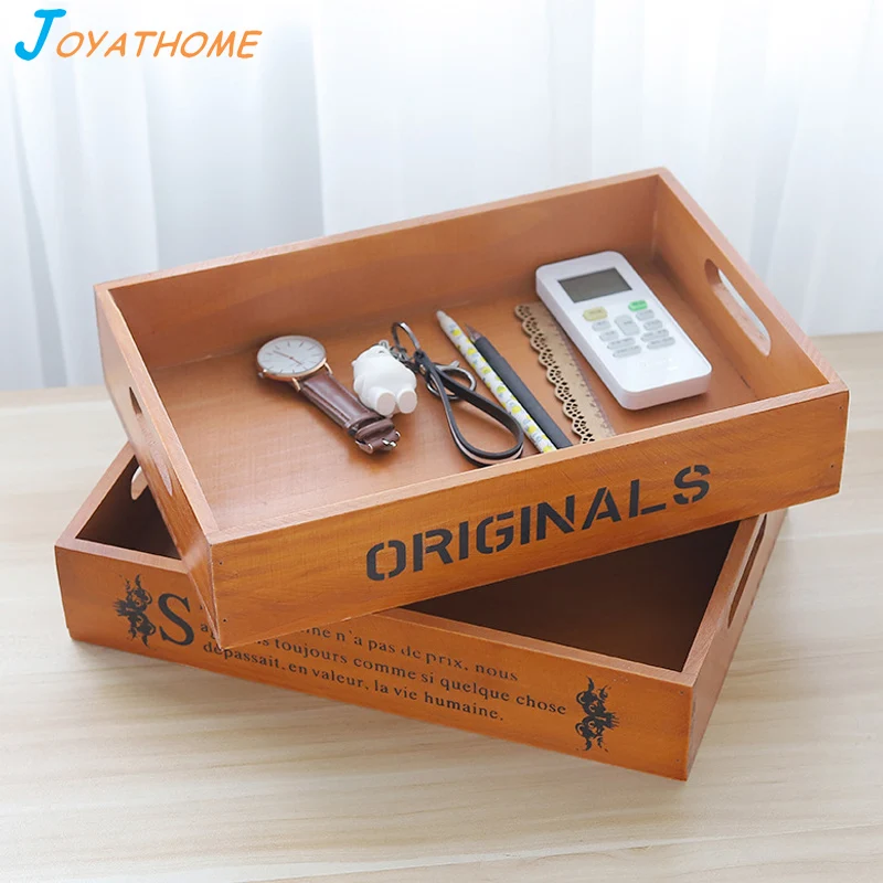 Solid Wood Cosmetics Storage Box Underwear Storage Holder Grocery Storage Box Wooden Tray Home Storage Rack Christmas Gift