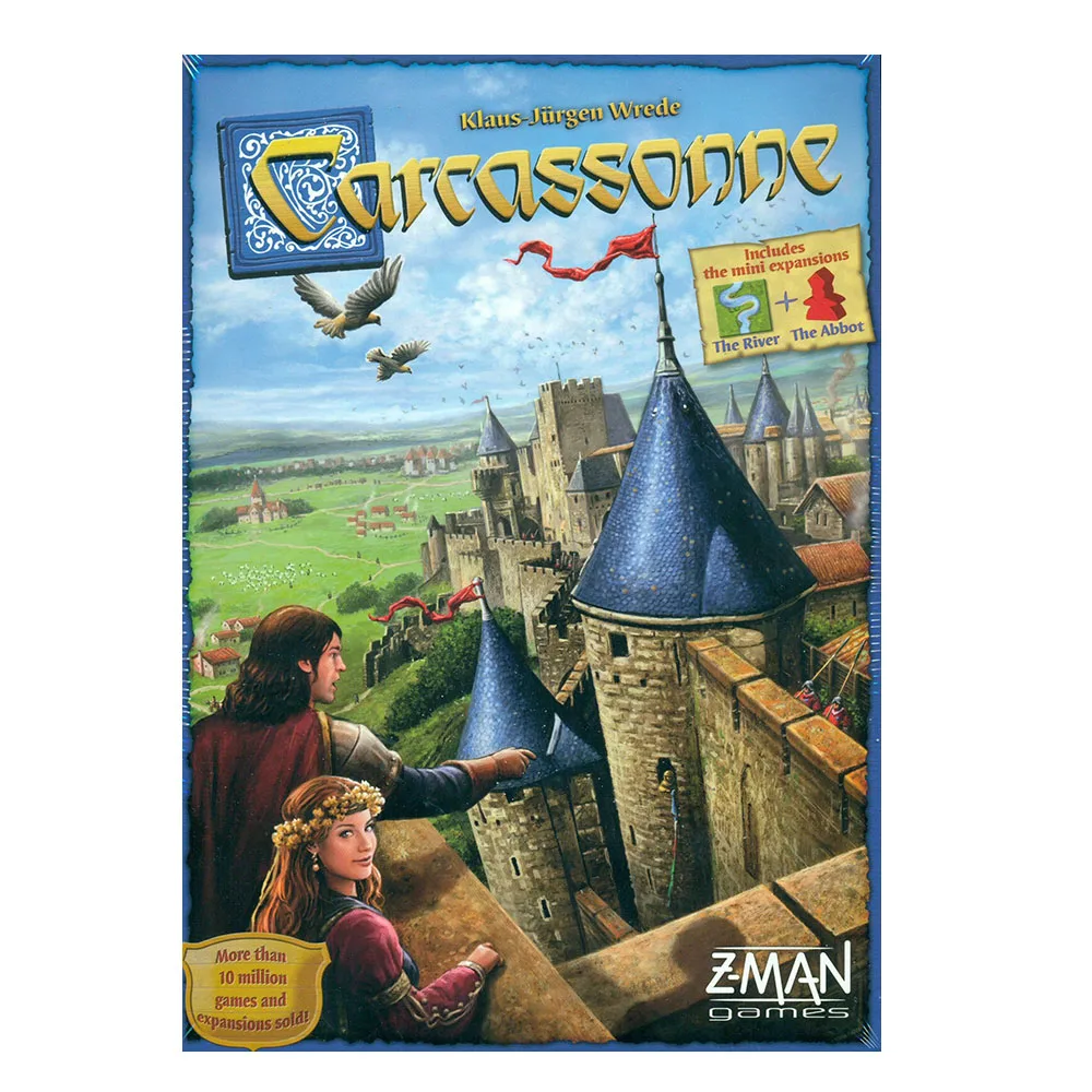 Carcassonne Winter Edition Board Game Funny Friend Party Card Game Family Entertainment Playing Card Board Games