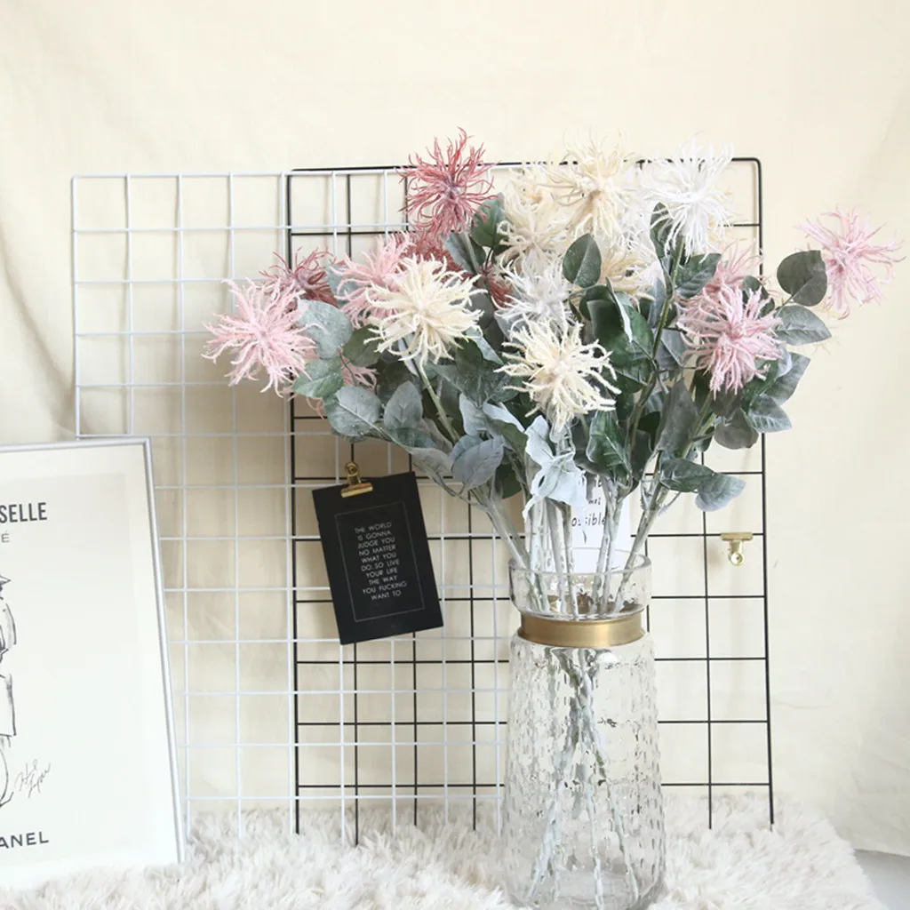 Морской еж замороженный стекаются искусственная Цветочная подделка Flowerhome