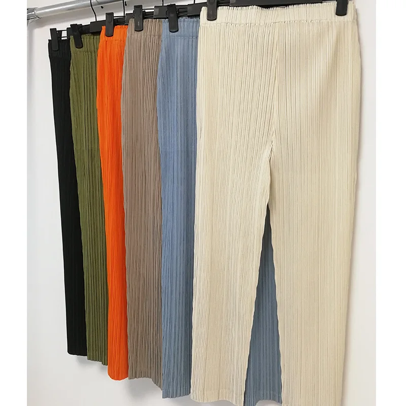 

Pleated Pants Women's New Leisure trousers 2020
