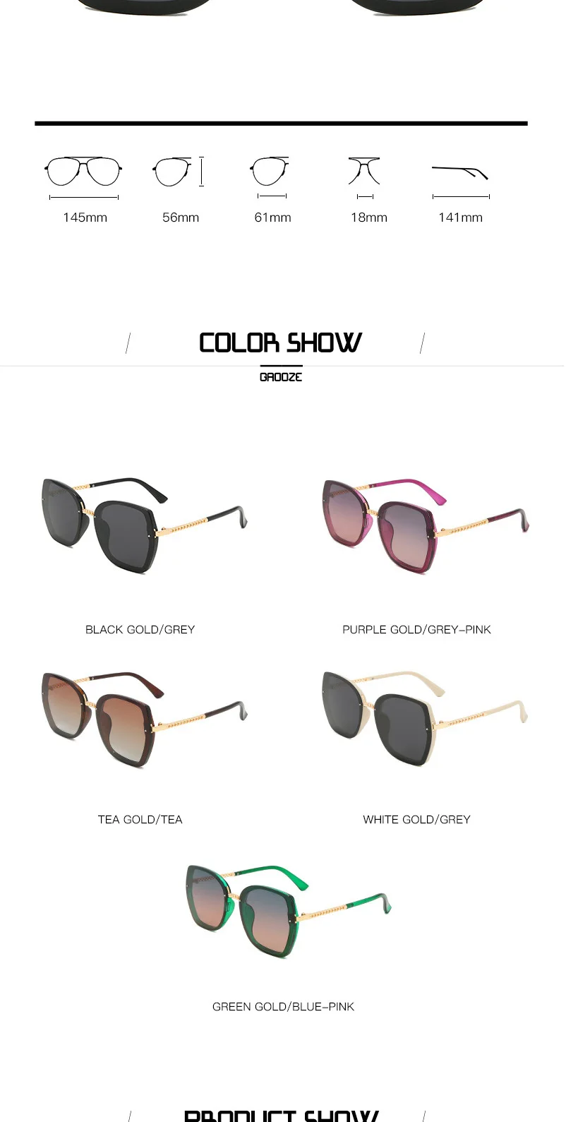 偏光太阳镜_女士偏光太阳镜-大框渐变墨镜-圆脸显瘦潮人太阳485---阿里巴巴_03