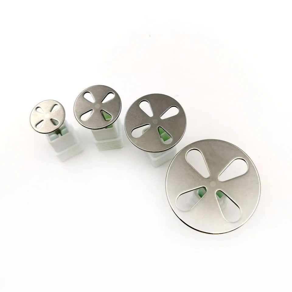 Stainless Steel Sanding Paper Disc 3/32" Round Metal Disk Nail Drill Bits Accessories 15mm 20mm 25mm 35mm
